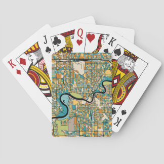 Edmonton City Map Playing Cards