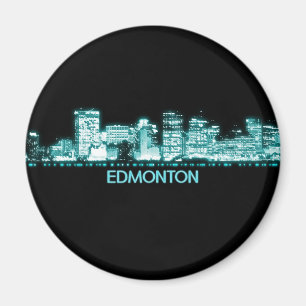 Edmonton Skyline Magnet