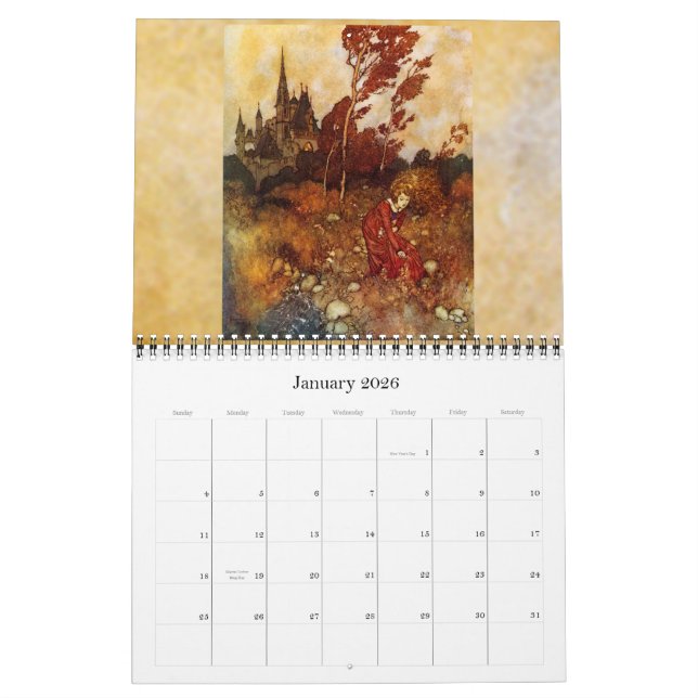 Edmun Dulac 2011 Wall Calendar (Jan 2026)