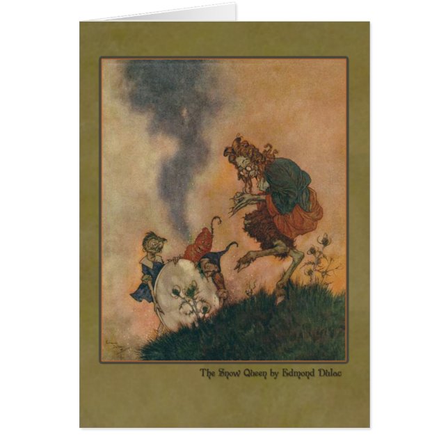 Edmund Dulac Illustration from The Snow Queen (Front)