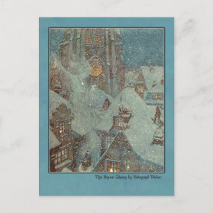 Edmund Dulac Illustration from The Snow Queen Postcard