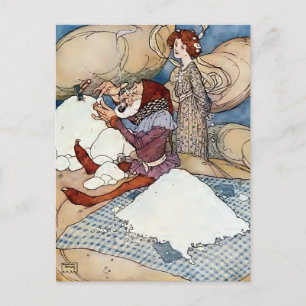 "Edmund Dulac Illustration" Postcard