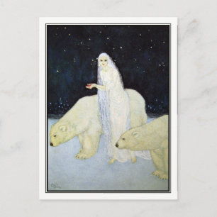 Edmund Dulac - The Snow Maiden Postcard