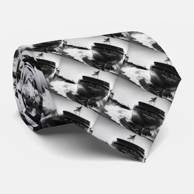 Edmund Fitzgerald Tie (Rolled)