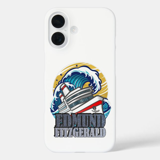Edmund Fitzgerald | Tribute to the Legendary Ship Case-Mate iPhone Case (Back)