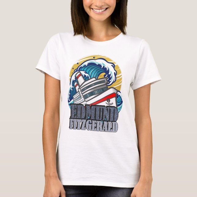 Edmund Fitzgerald | Tribute to the Legendary Ship T-Shirt (Front)