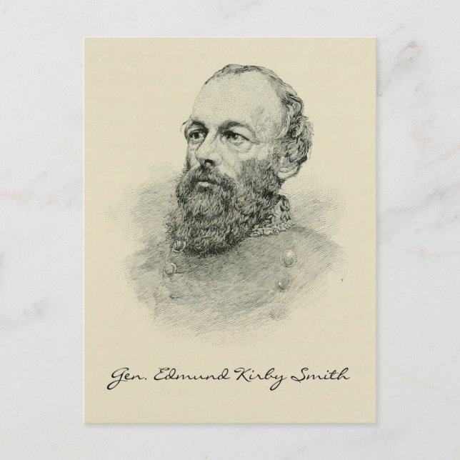 Edmund Kirby Smith Postcard (Front)