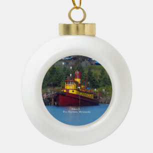 Edna G. ball or snowflake ornament
