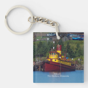 Edna G. key chain