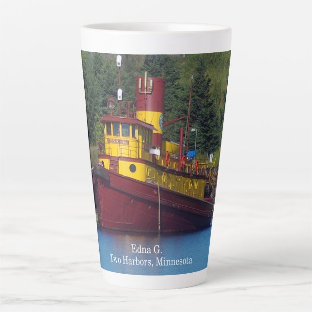 Edna G. latte mug (Front)