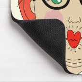 Edna The Lunch Lady Cartoons Mouse Mat (Corner)