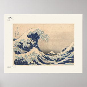 Edo Japan Art Poster