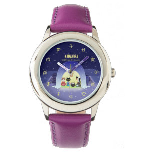 Edo-Neko's Snowy Celebration Watch
