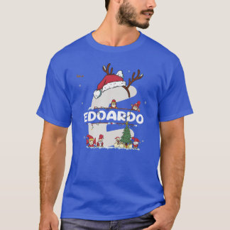 Edoardo Christmasw Edoardo Name for funny Xmas T-Shirt