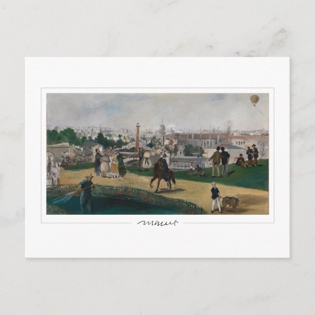 Édouard Manet #128 - Fine Art Postcard (Front)