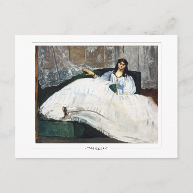 Édouard Manet #141 - Fine Art Postcard (Front)
