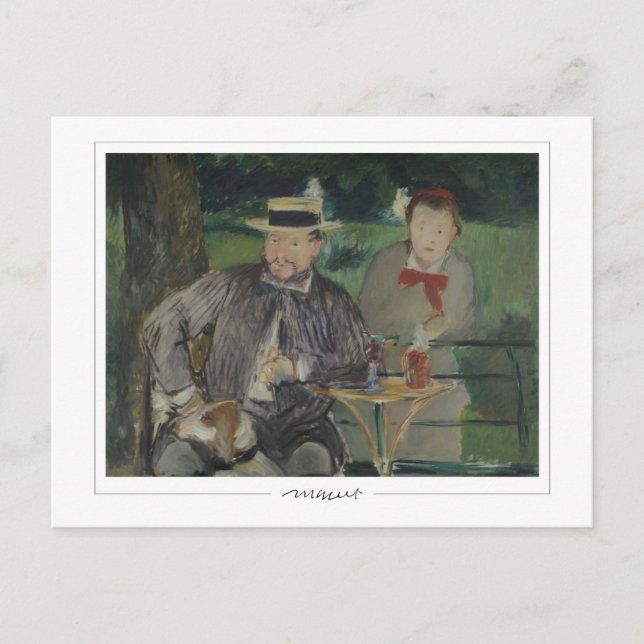 Édouard Manet #17 - Fine Art Postcard (Front)