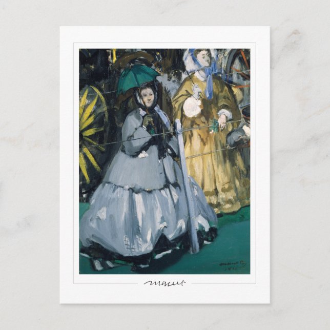 Édouard Manet #8 - Fine Art Postcard (Front)