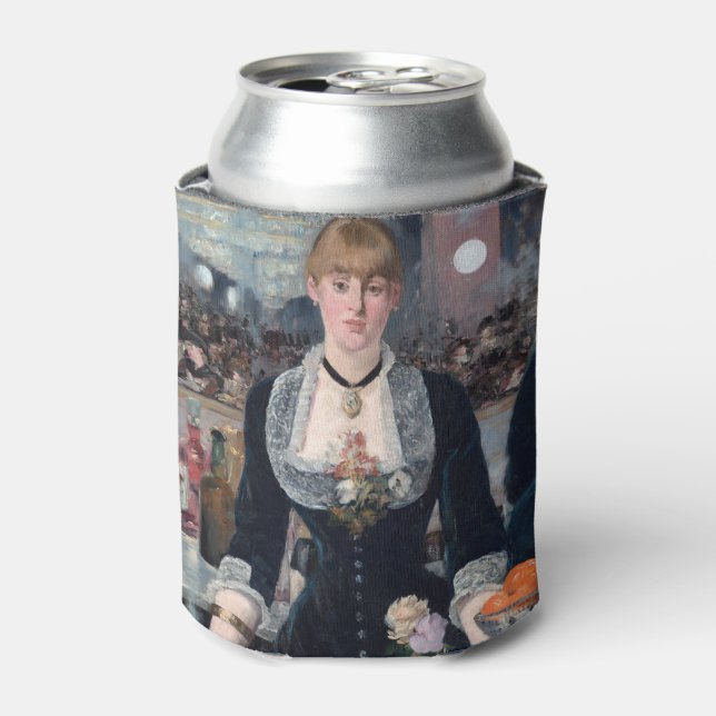Edouard Manet - A Bar at the Folies-Bergere Can Cooler (Can Front)
