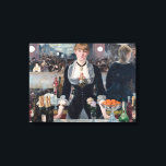 Edouard Manet - A Bar at the Folies-Bergere Canvas Print<br><div class="desc">A Bar at the Folies-Bergere / Un bar aux Folies Bergere - Edouard Manet in 1882</div>