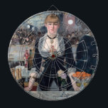 Edouard Manet - A Bar at the Folies-Bergere Dartboard<br><div class="desc">A Bar at the Folies-Bergere / Un bar aux Folies Bergere - Edouard Manet in 1882</div>