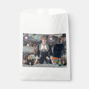 Edouard Manet - A Bar at the Folies-Bergere Favour Bags