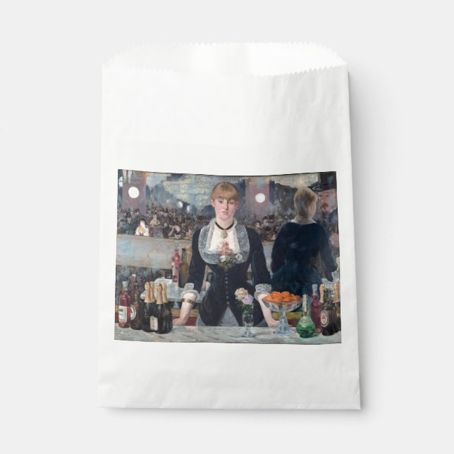 Edouard Manet - A Bar at the Folies-Bergere Favour Bags (Front)