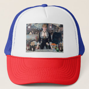 Edouard Manet - A Bar at the Folies-Bergere Trucker Hat