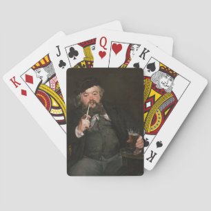 Edouard Manet - A Good Glass of Beer / Le bon bock Playing Cards