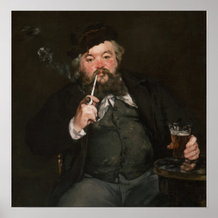Edouard Manet - A Good Glass of Beer / Le bon bock Poster