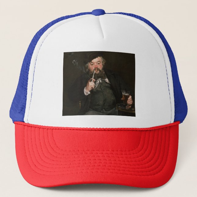 Edouard Manet - A Good Glass of Beer / Le bon bock Trucker Hat (Front)