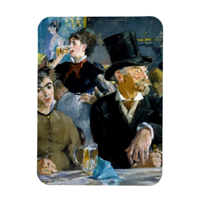 Edouard Manet - At the Cafe Magnet (Vertical)
