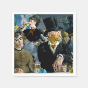Edouard Manet - At the Cafe Napkin