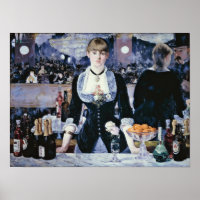 edouard Manet - Bar at the Folies-Bergere
