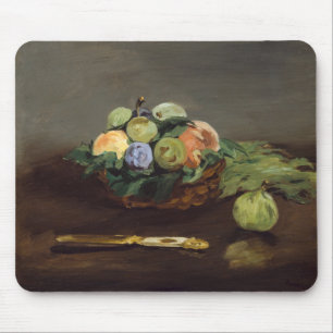Edouard Manet - Basket of Fruits Mouse Mat