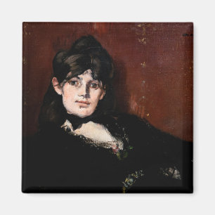 Edouard Manet - Berthe Morisot Reclining Magnet