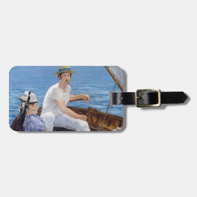 Edouard Manet - Boating Luggage Tag (Front Horizontal)