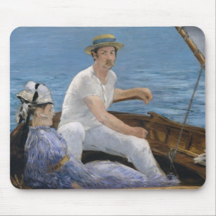 Edouard Manet - Boating Mouse Mat