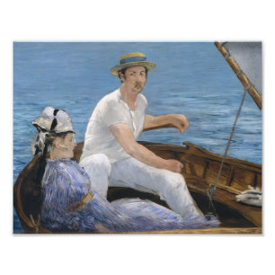 Edouard Manet - Boating Photo Print