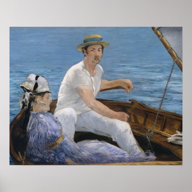 Edouard Manet - Boating Poster (Front)