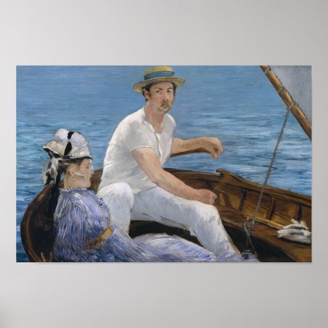 Edouard Manet - Boating Poster (Front)