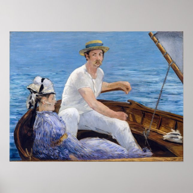 Edouard Manet - Boating Poster (Front)
