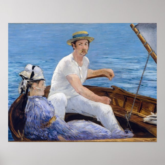 Edouard Manet - Boating Poster (Front)