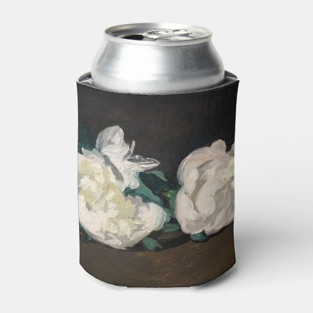 Edouard Manet - Branch of White Peonies, Secateurs Can Cooler (Can Front)