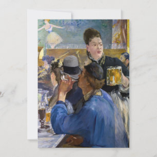 Edouard Manet - Corner of a Cafe-Concert Invitation
