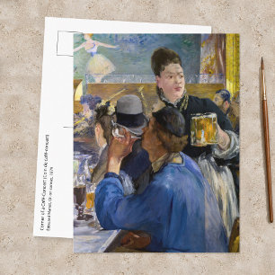Edouard Manet - Corner of a Cafe-Concert Postcard