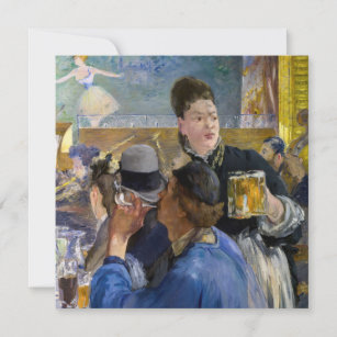 Edouard Manet - Corner of a Cafe-Concert Thank You Card