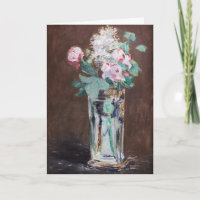 Edouard Manet - Flowers in a Crystal Vase