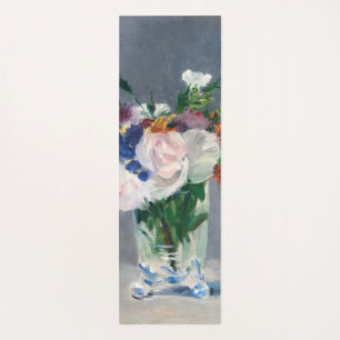 Edouard Manet - Flowers in a Crystal Vase Yoga Mat