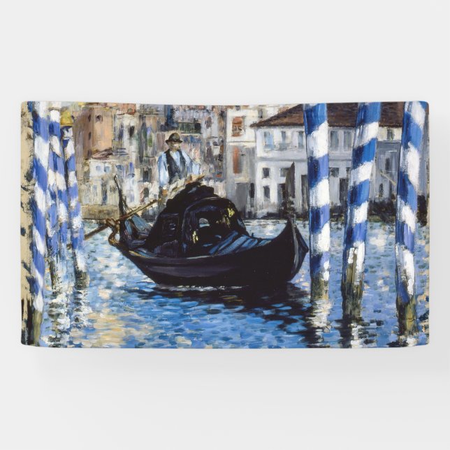 Edouard Manet - Grand Canal, Venice Banner (Horizontal)